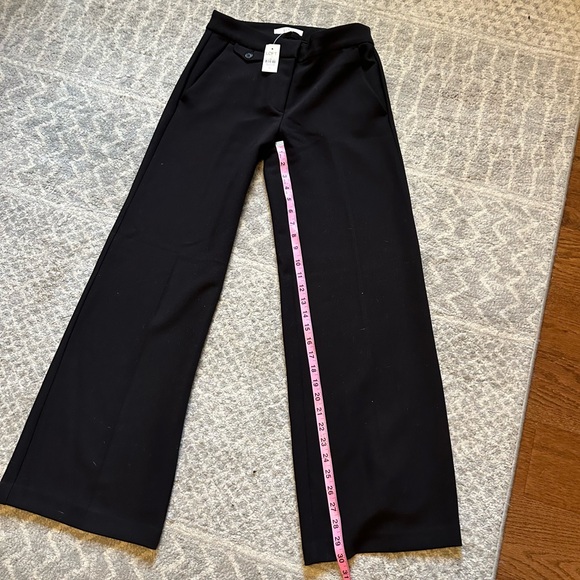 NWT Loft Black Wide Leg Pants - Picture 5 of 7